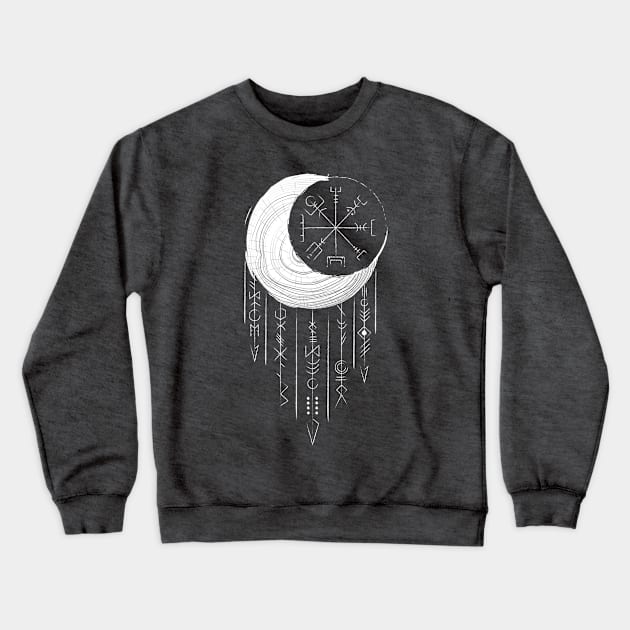 Moon Dreaming Crewneck Sweatshirt by ValhallaDesigns